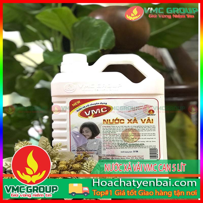 NƯỚC XẢ VẢI VMC CAN 5 LÍT NƯỚC XẢ VẢI VMC CAN 5 LÍT