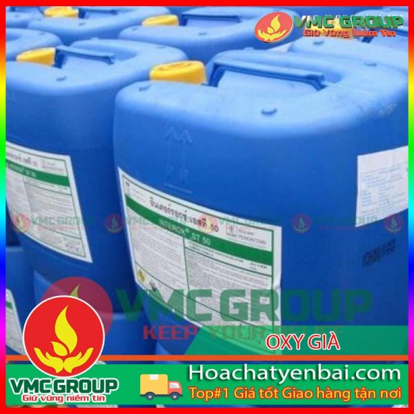 OXY GIÀ - H2O2 HYDROGEN PEROXIDE HÀN QUỐC 50%