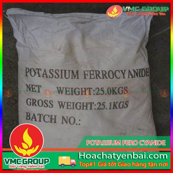 POTASSIUM FERO CYANIDE - K4Fe(CN)6