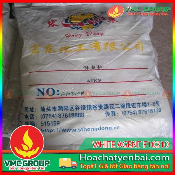 WHITE AGENT F10310 - TẨY NHỰA